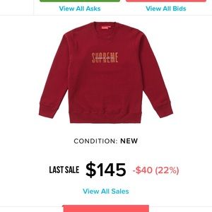 World Famous Supreme Crewneck